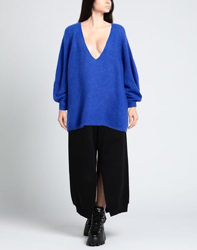 Woman Sweater Bright blue Size 2 Polyamide, Mohair wool, Wool