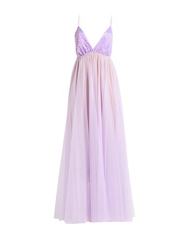 Woman Maxi dress Lilac Size 2 Polyester