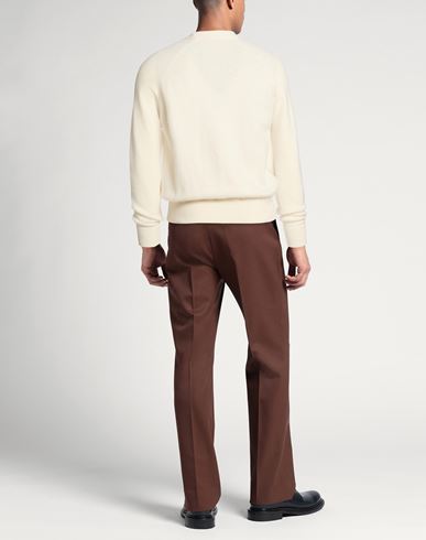 Man Sweater Off white Size L Wool, Polyamide