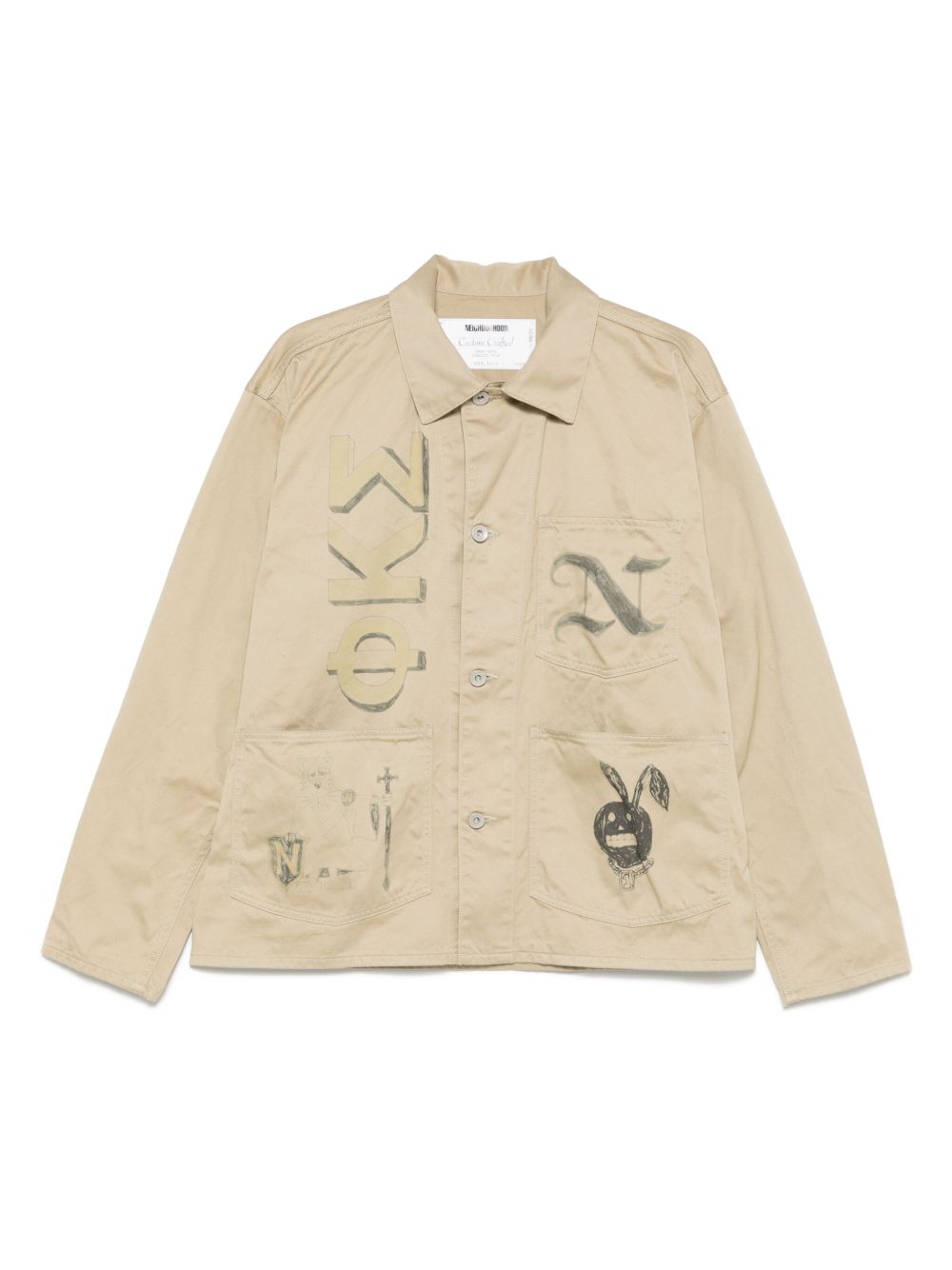 Memorial shirt jacket - Neutrals