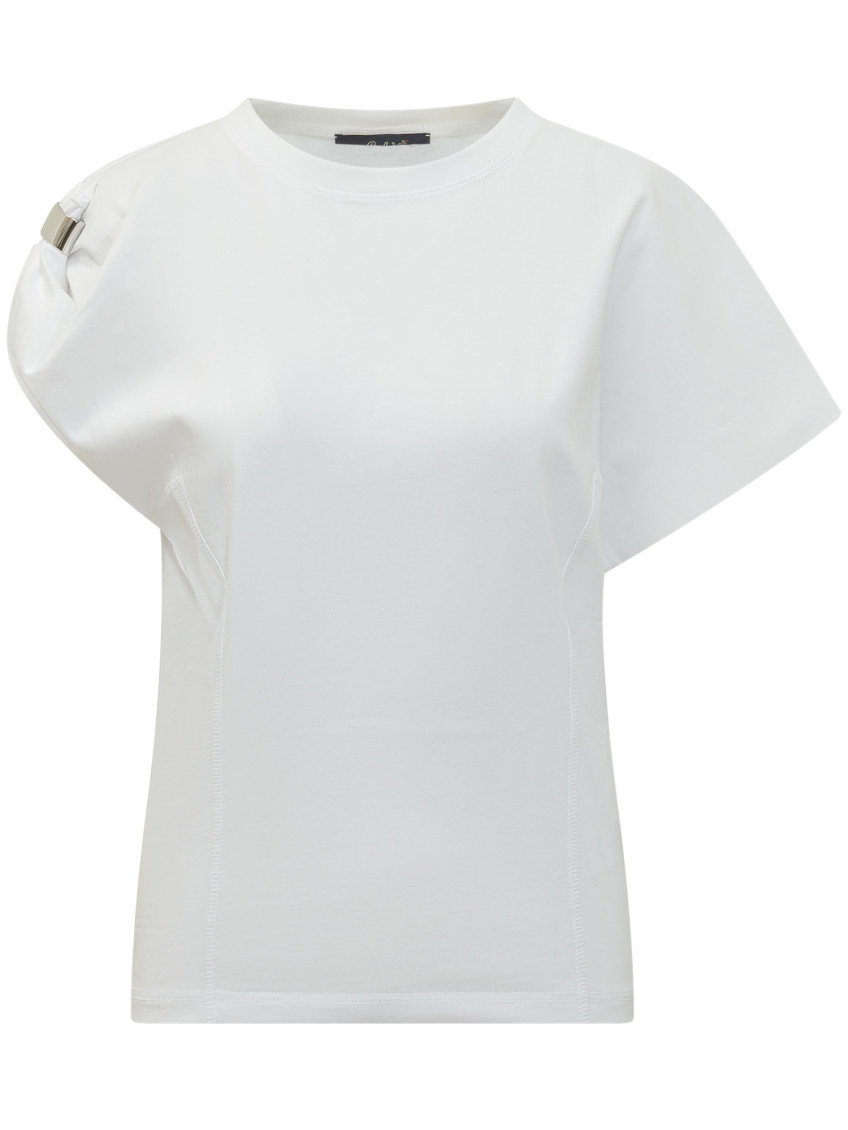 Estephani Ruched Sleeve T-shirt