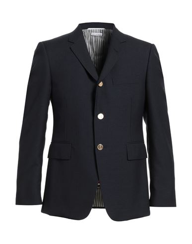 Thom Browne Man Blazer Midnight blue Size 4 Wool