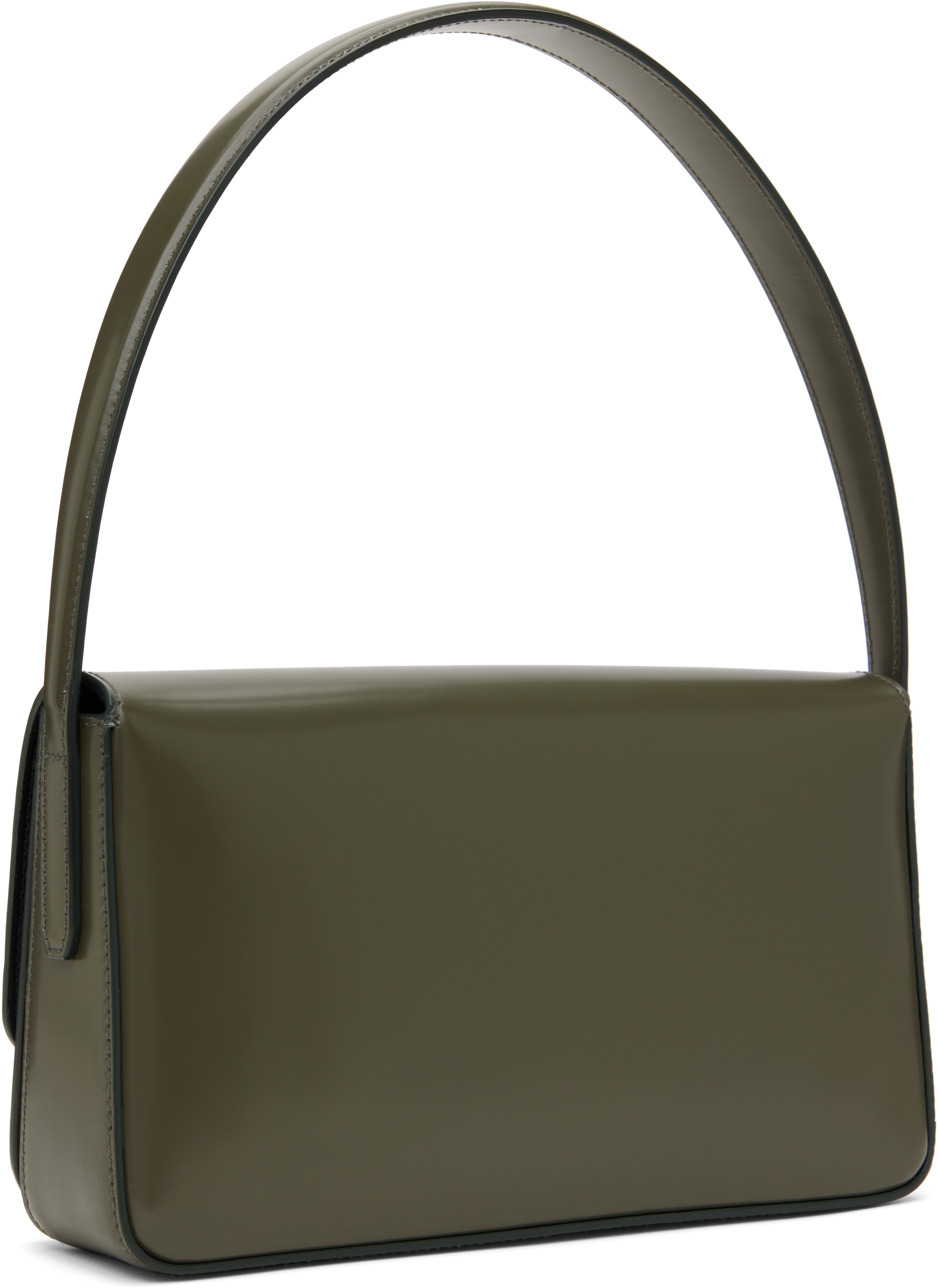 ANINE BING Green Elly Shoulder Bag