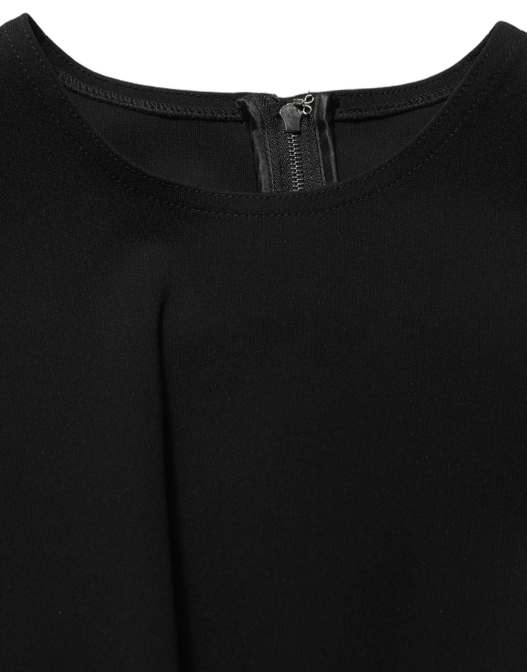 Cut-Out Detail Sleeveless Maxi Dress — Black