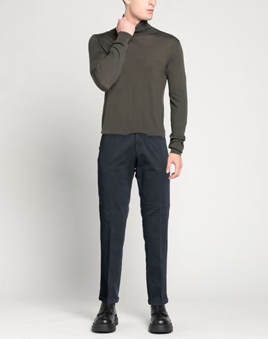 Man Pants Midnight blue Size 40 Cotton, Elastane