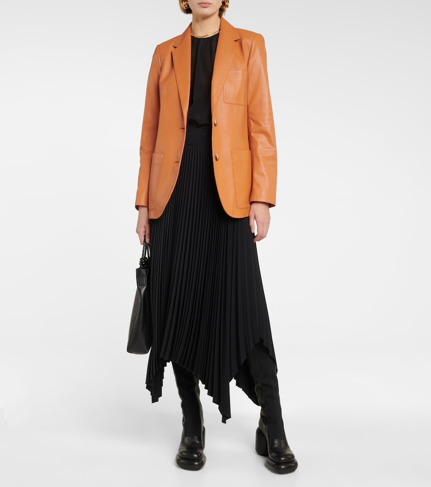 Jacques leather blazer