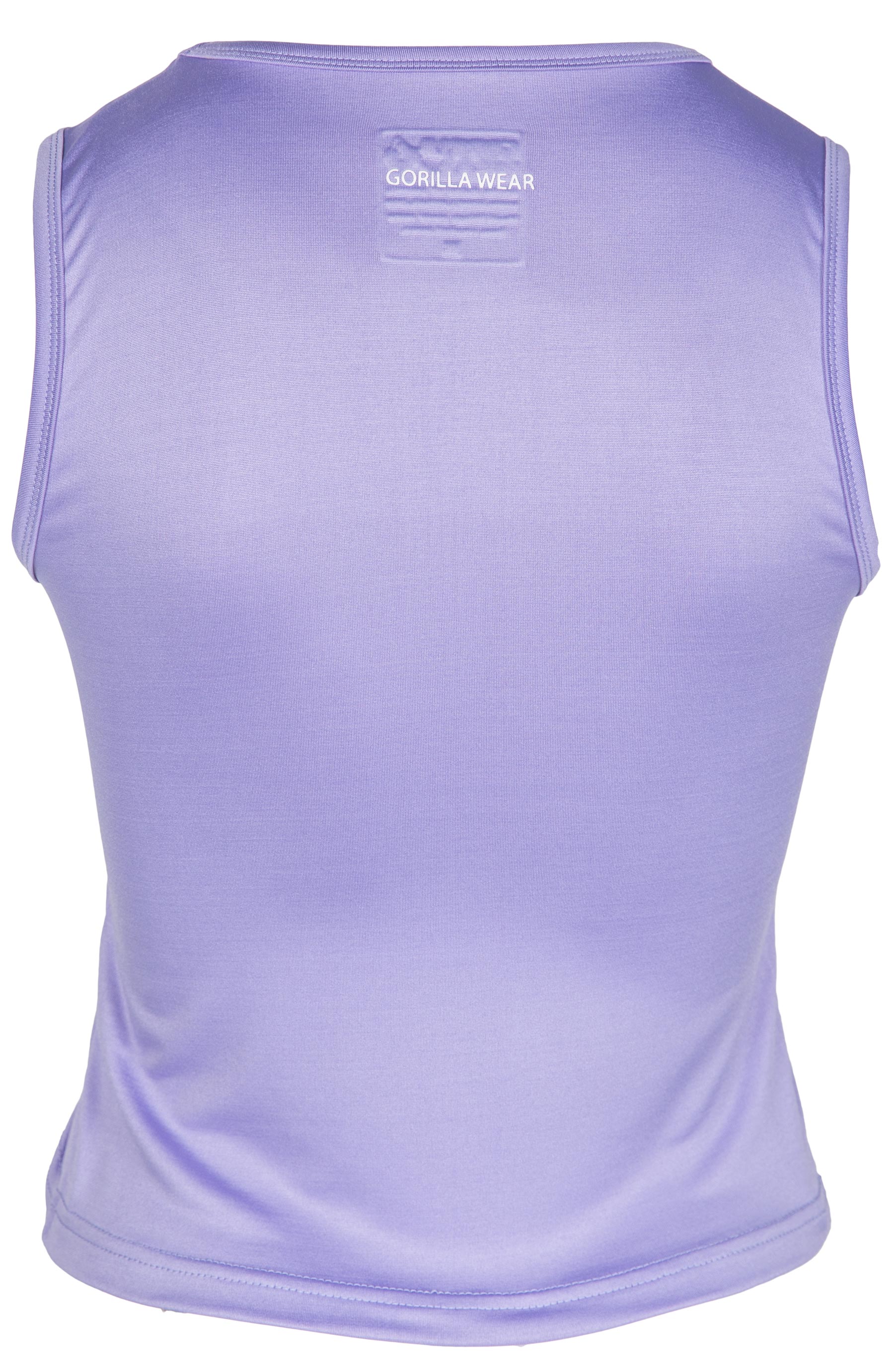 Estelle Twisted Crop Top - Lilac