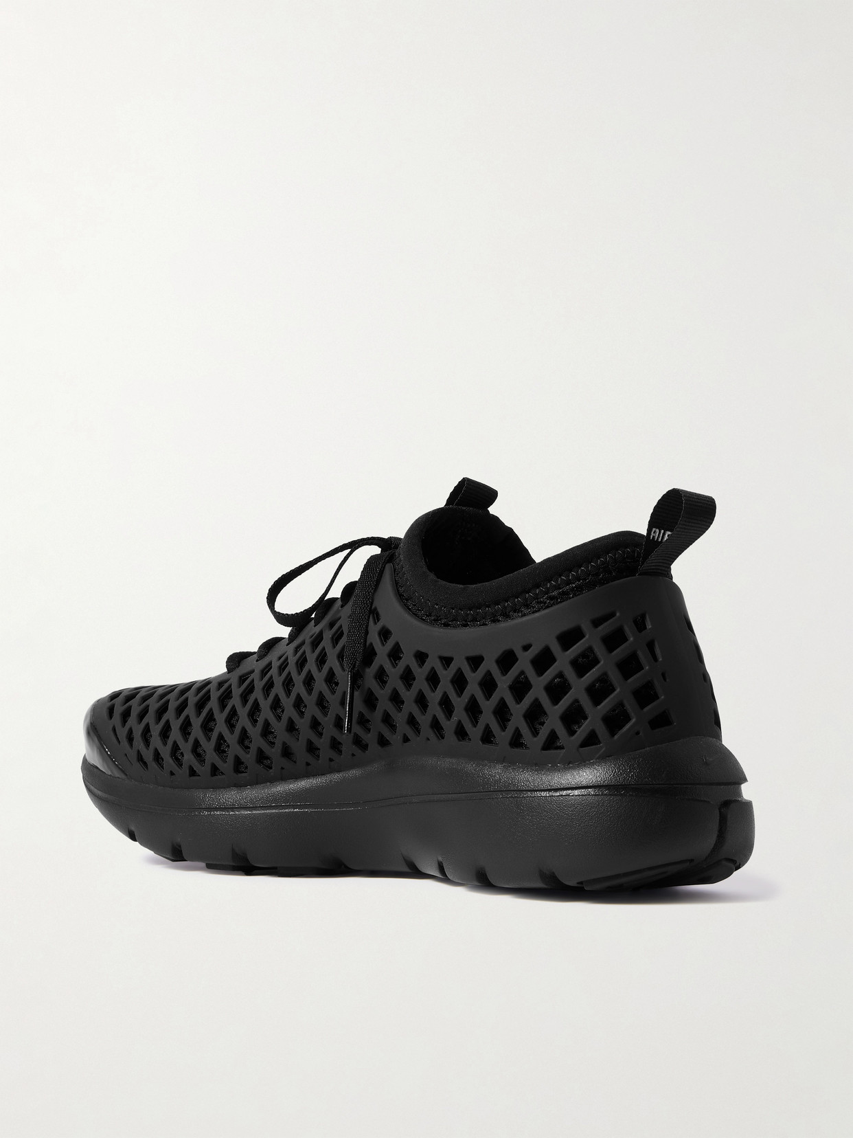 Rejuven8 Convertible Mesh And Rubber Sneakers - Black