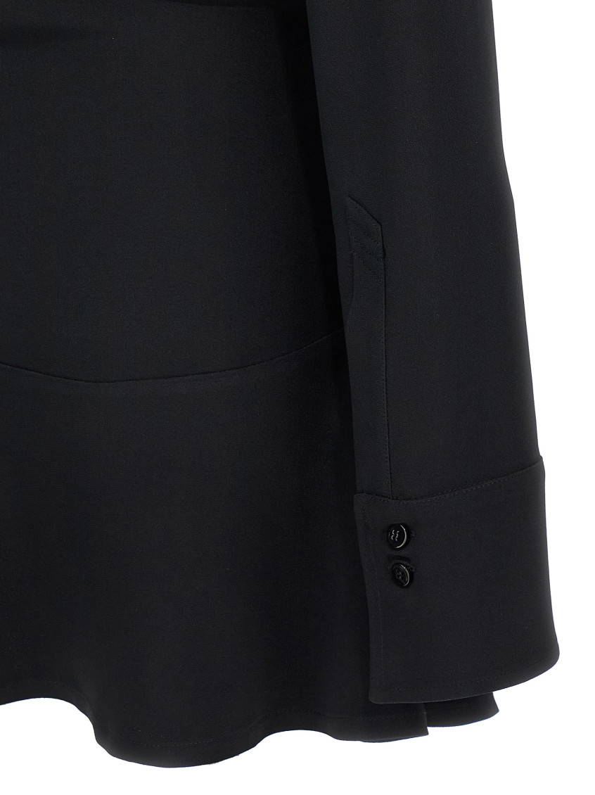 Mini Polo Dress Dresses Black