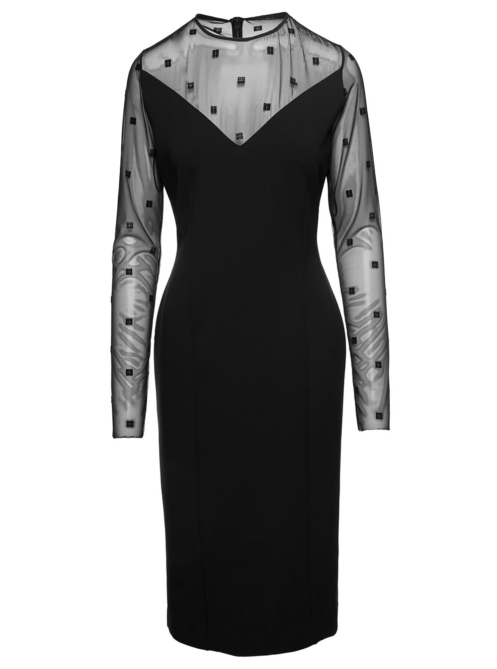 4g Details Black Dress