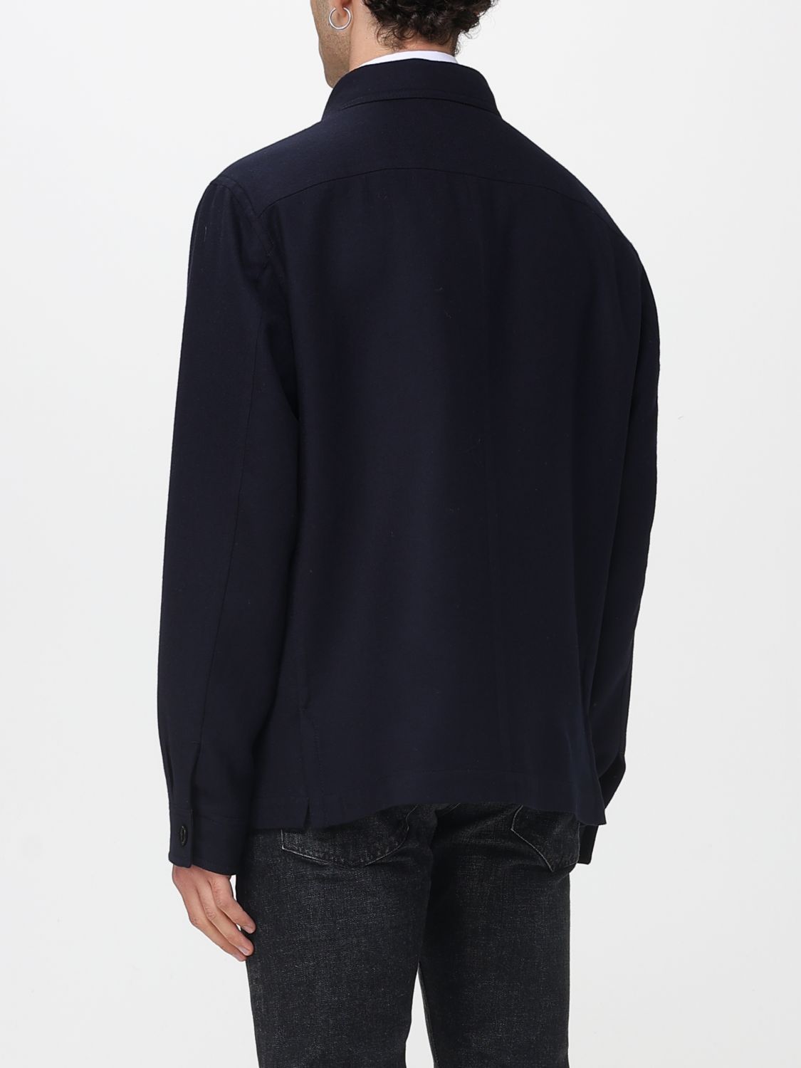 Blazer Men color Blue