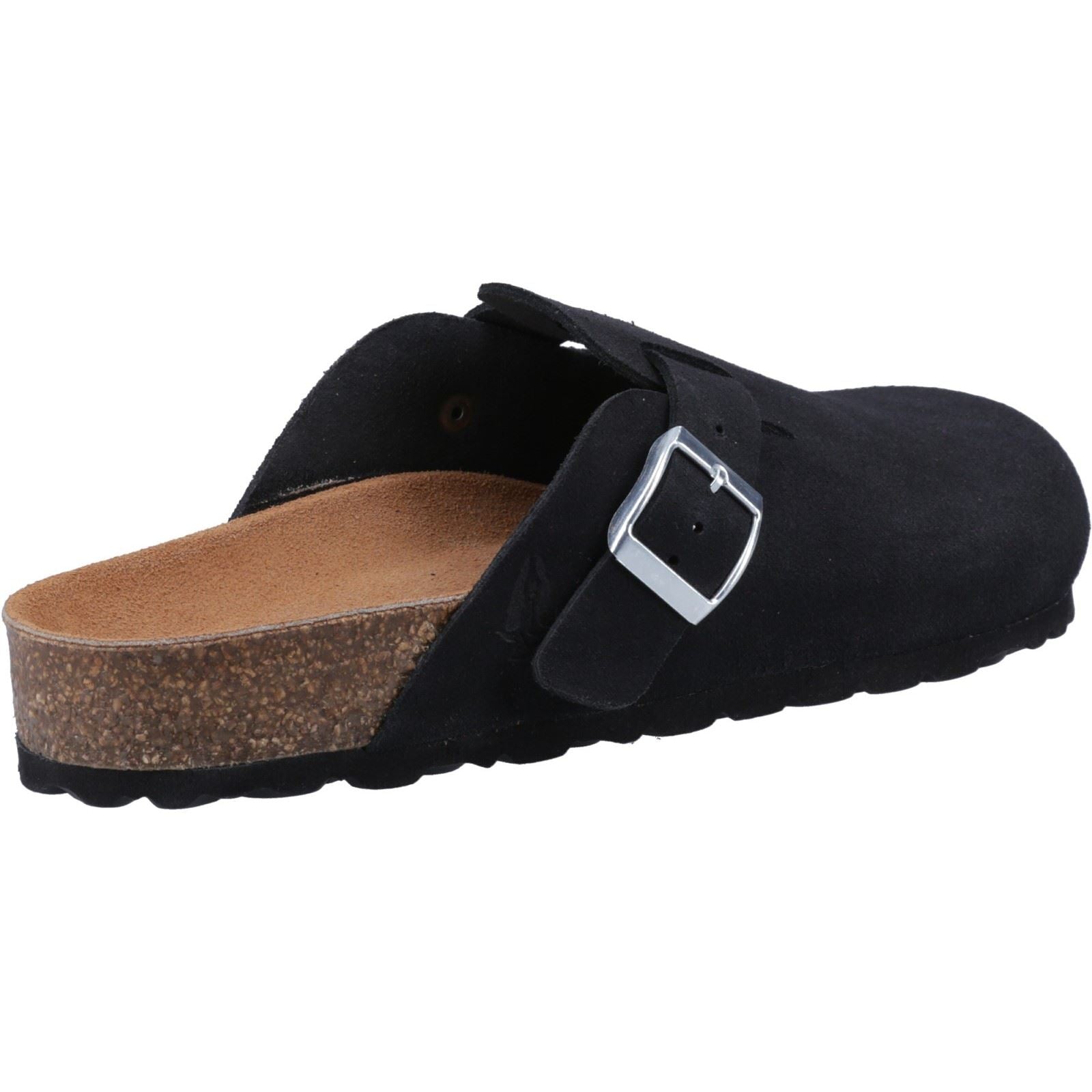 Hush Puppies Bailey Suede Women's Black Mule