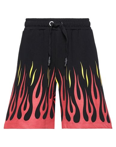 Man Shorts & Bermuda Shorts Black