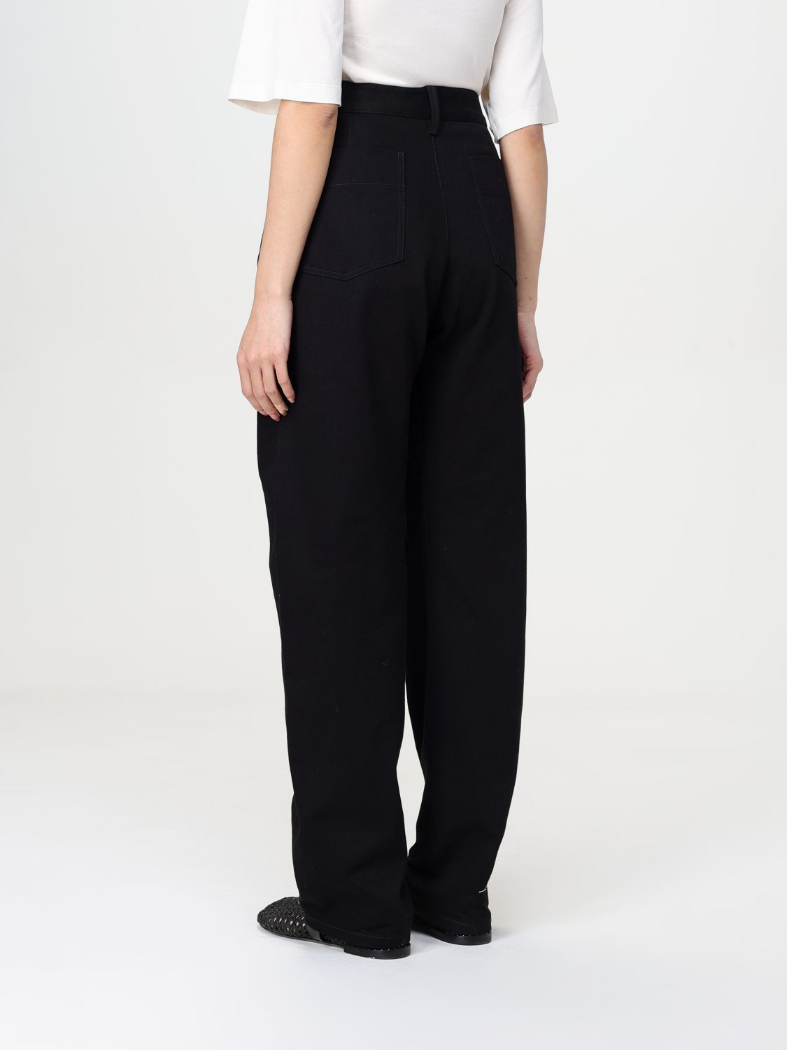 Twisted trousers - Black