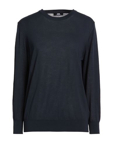 The Fine Essentials Woman Sweater Midnight blue Size 10 Cotton