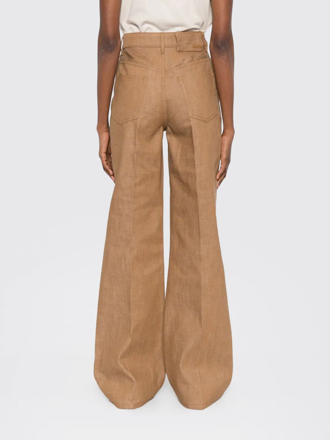 Jeans A. P.C. Woman color Brown