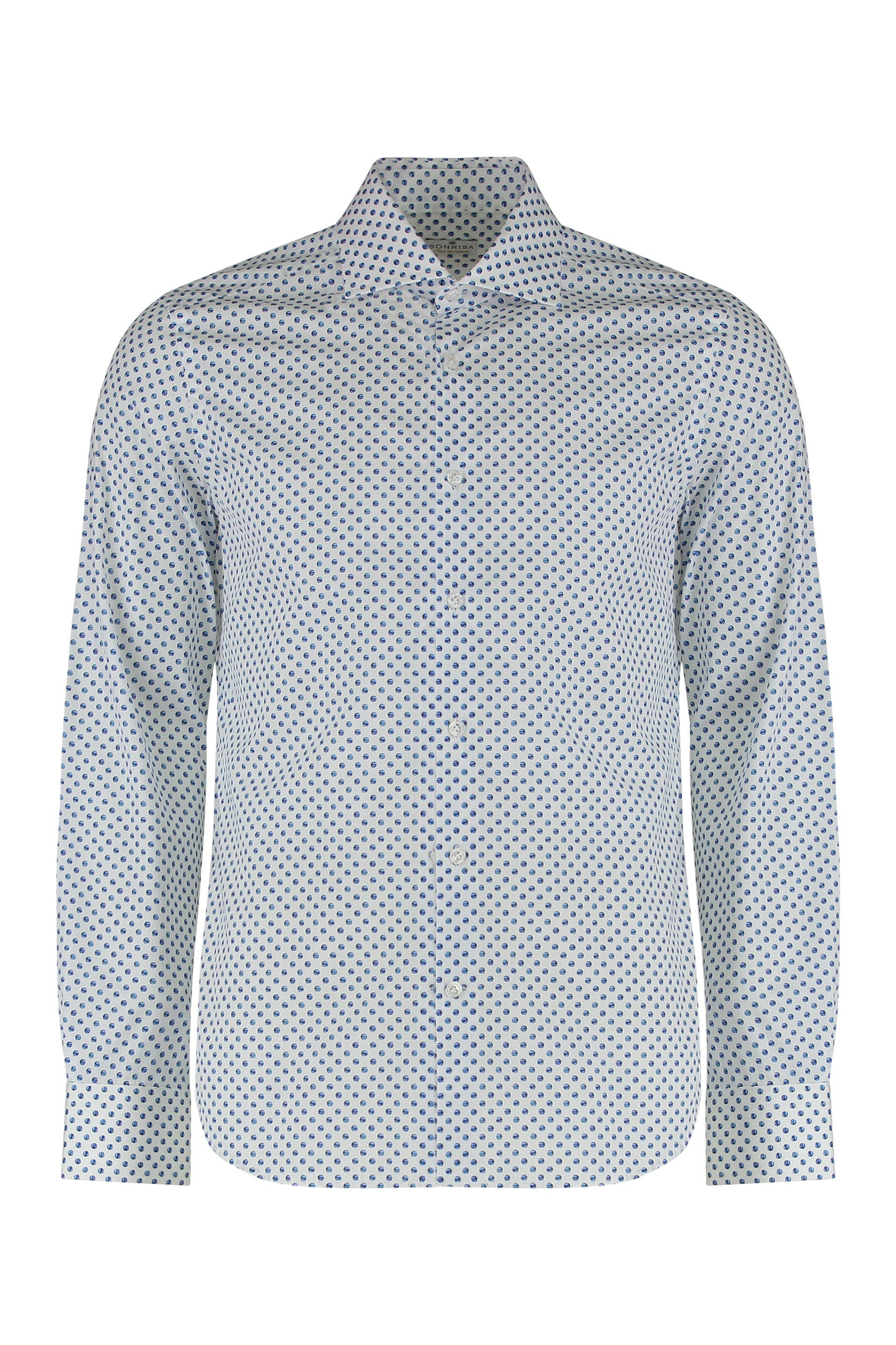 Mini Printed Cotton Shirt for Men