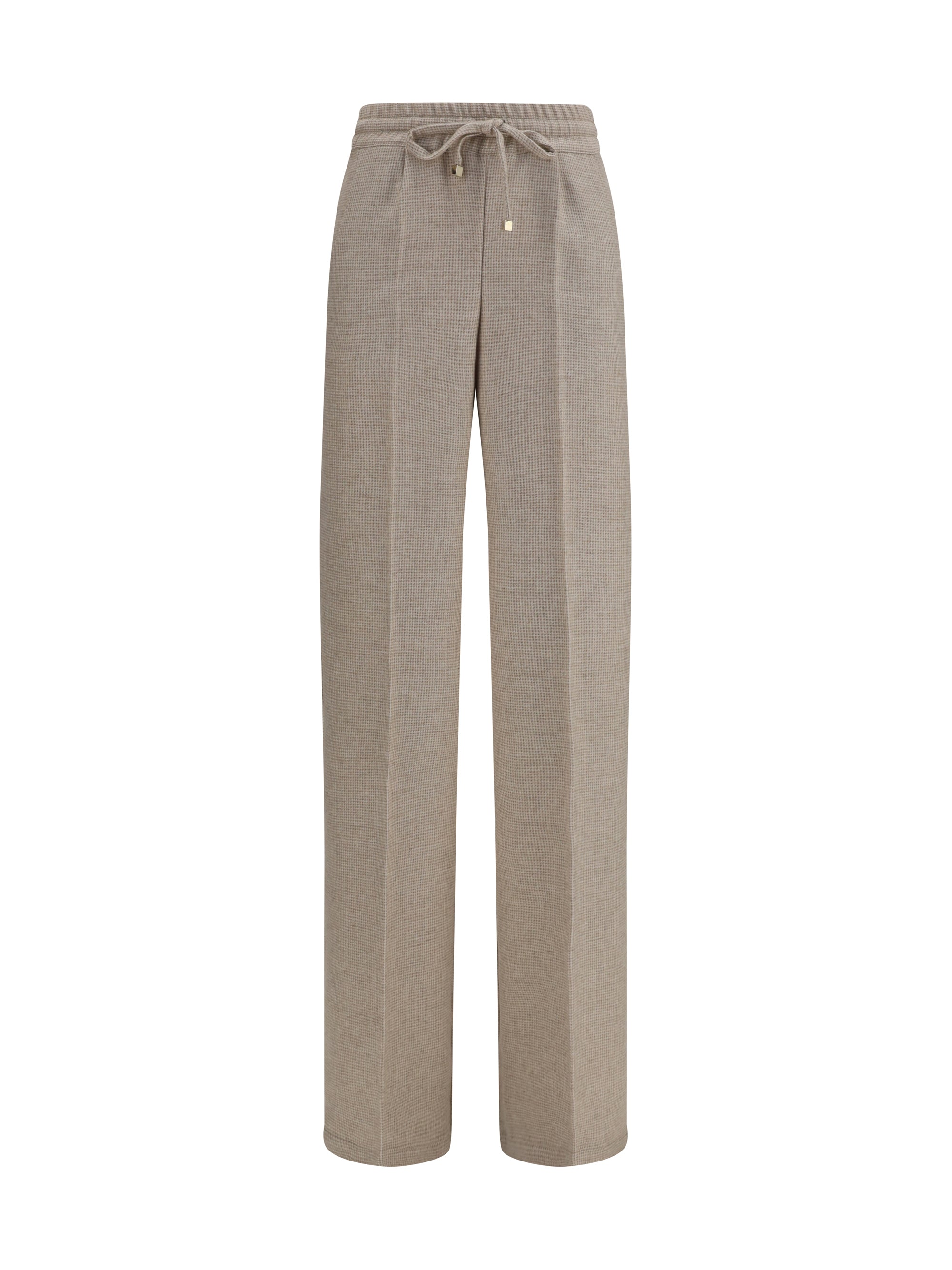 Cashmere Drawstring Joggers — Gray