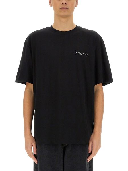 Ih Nom Uh Nit This is Authentic Mask Crewneck T-Shirt