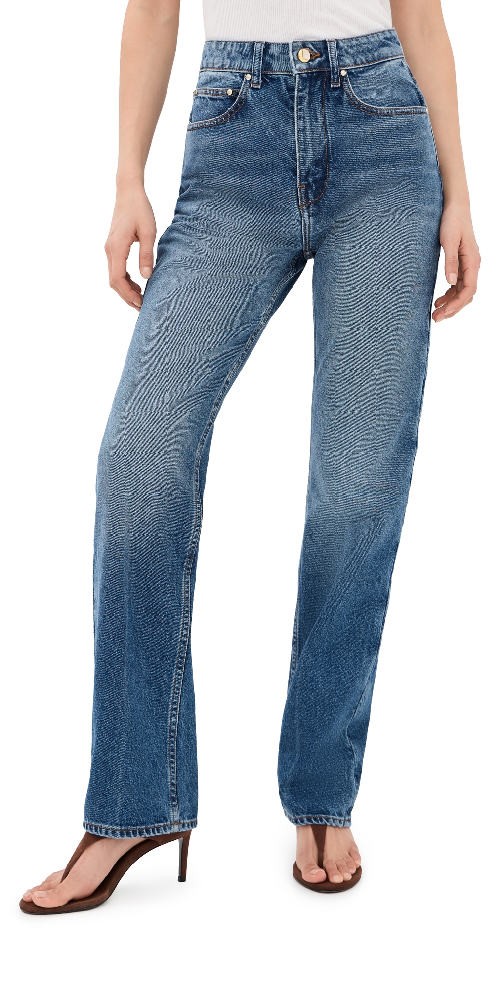 Noon Jeans Cloud Wash With Crease