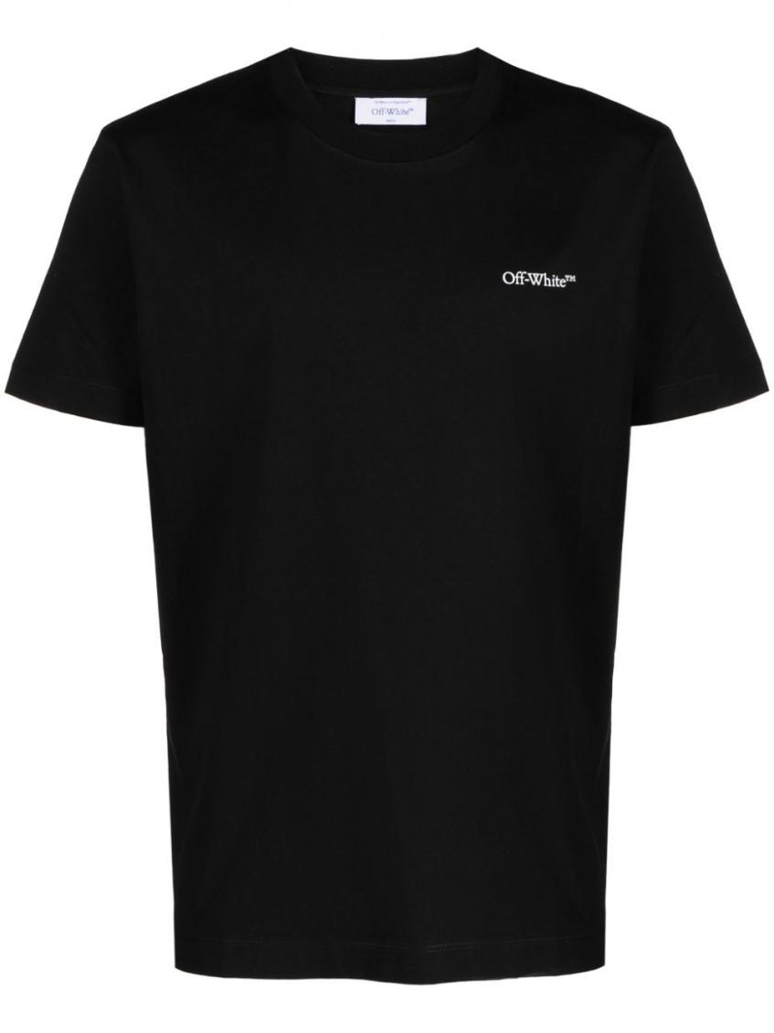 Scratch Arrow-print T-shirt - Black