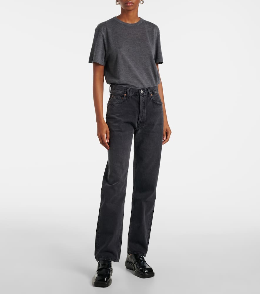 '90s Pinch Waist high-rise straight jeans