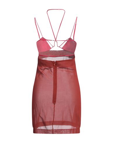 Woman Mini dress Brick