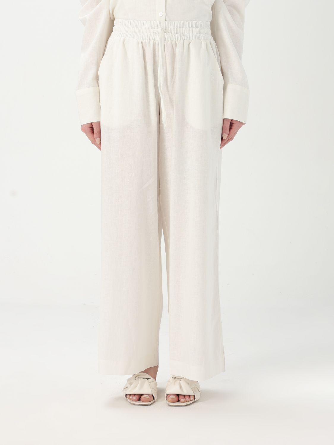 Pants Woman color Natural