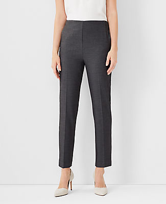Ann Taylor The Side Zip Ankle Pant in Bi-Stretch