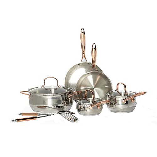 10-piece Stainless Steel Cookware Set