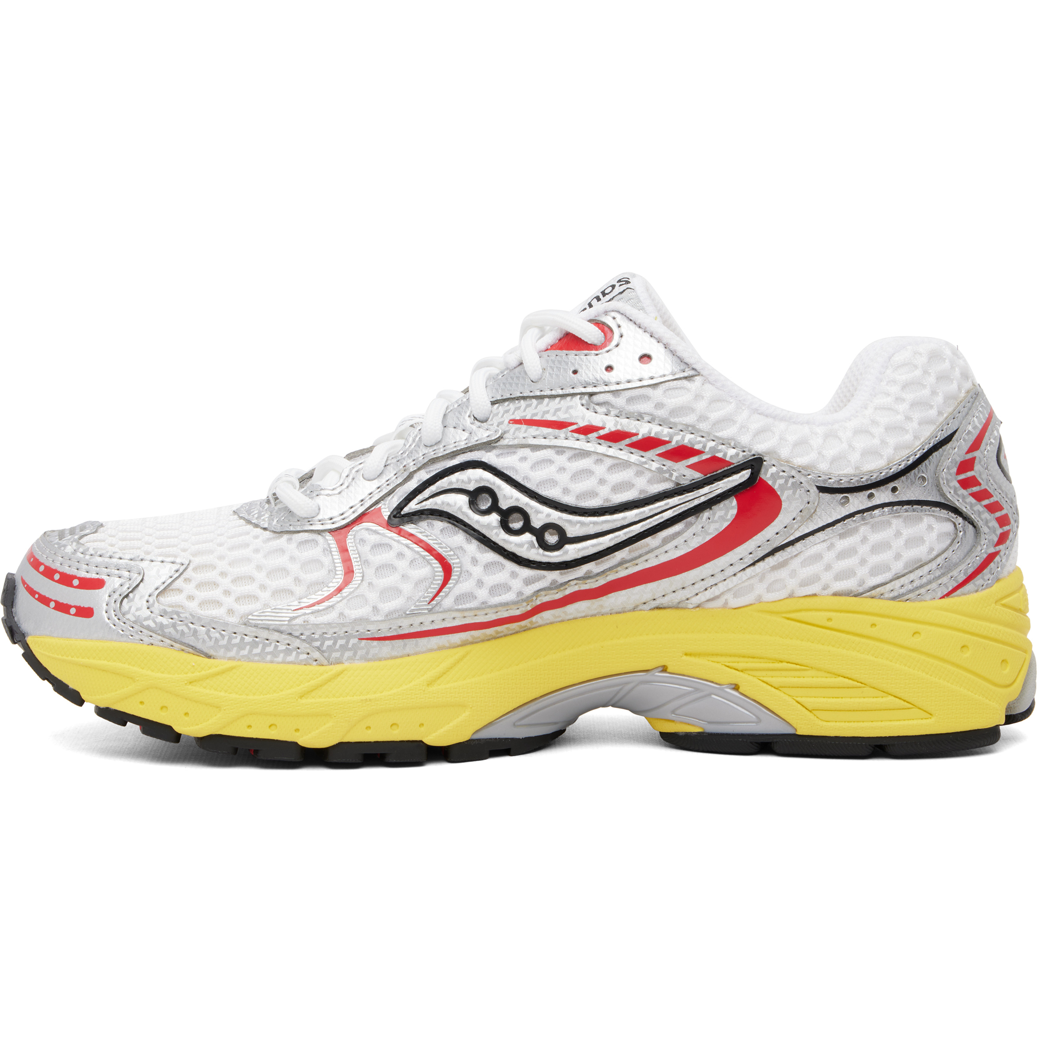 White & Silver Progrid Ride 1 Sneakers
