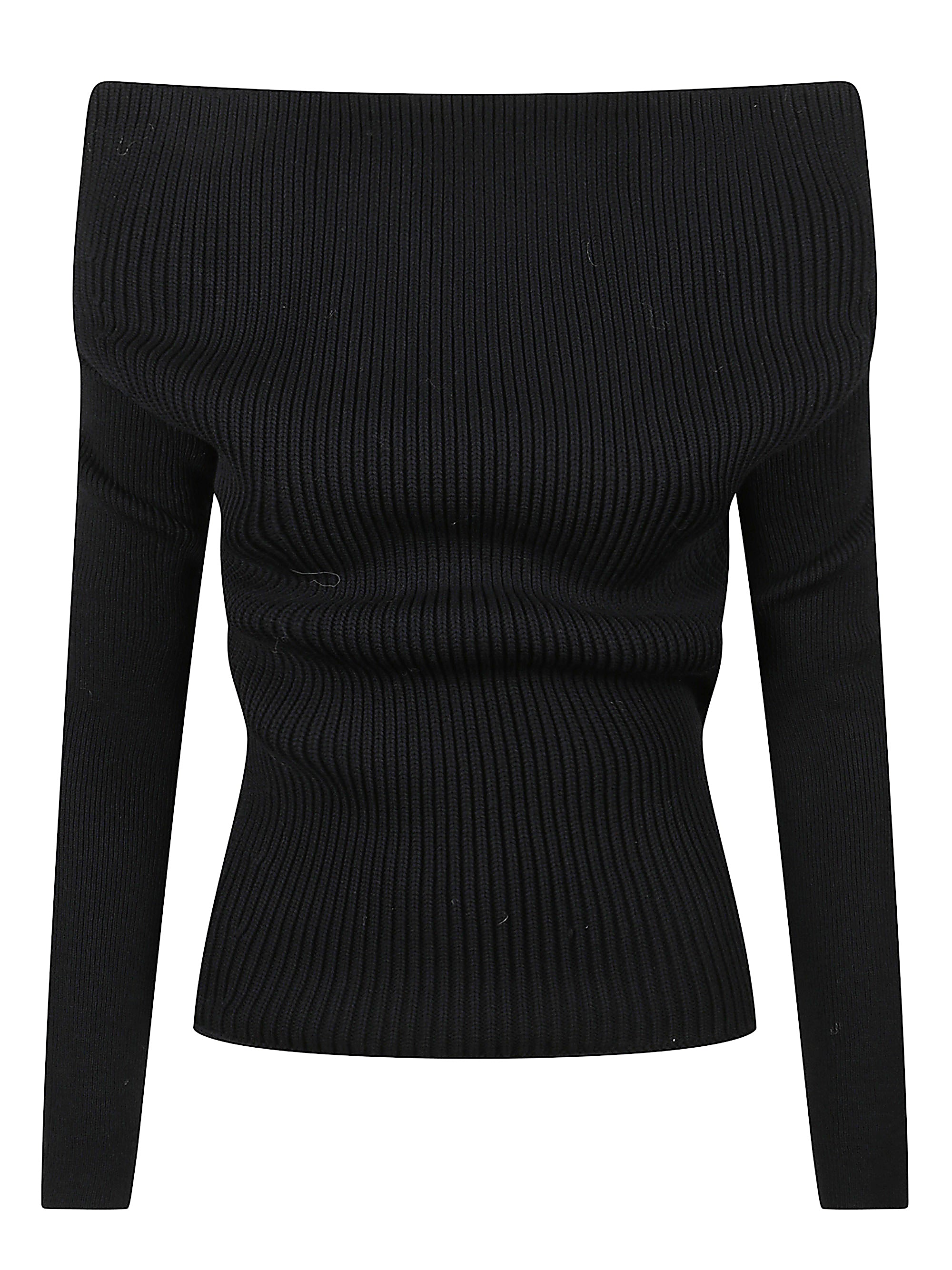 Cropped Wool Sweater