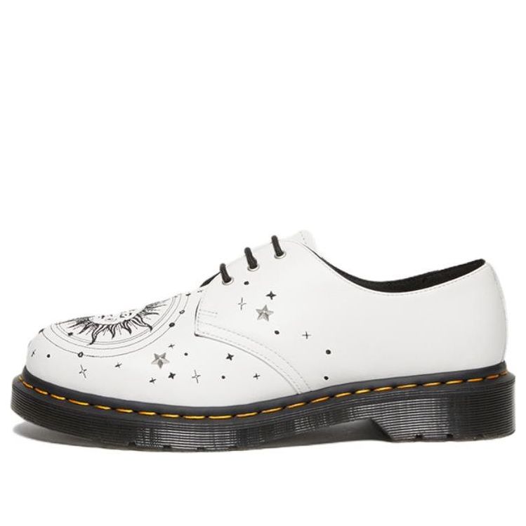 1461 Cosmic Embroidered Leather Oxford Shoes 'White'