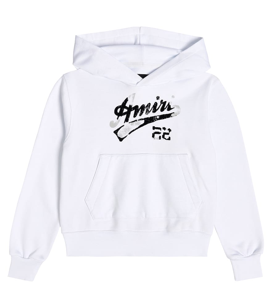 Amiri Kids Printed cotton hoodie