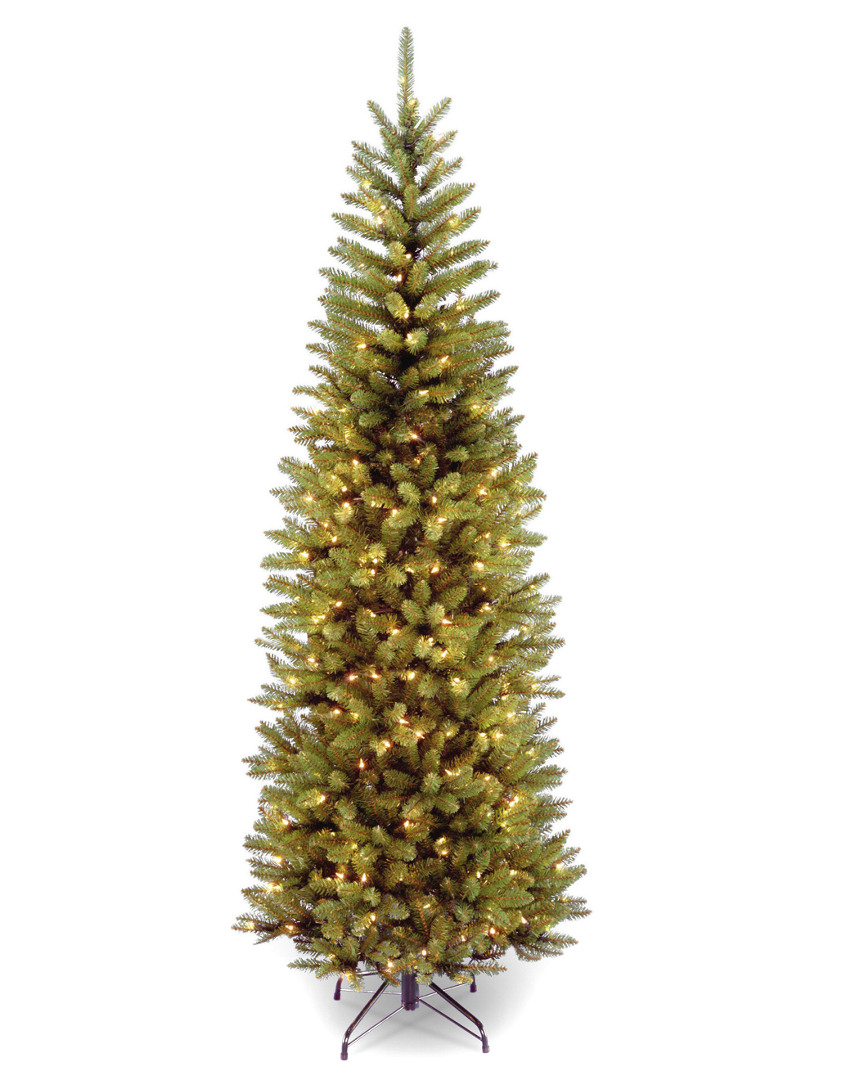 6.5Ft Kingswood Fir Pencil Tree With 250 Clear Lights