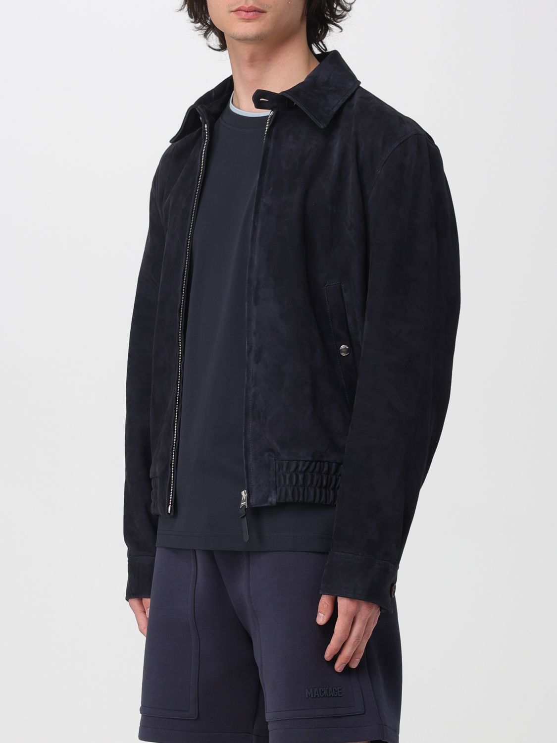 Jacket Men color Blue