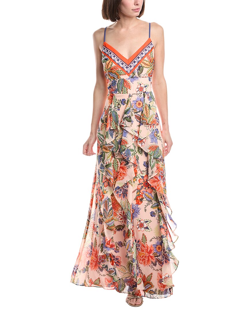Sleeveless Printed Midi Dress