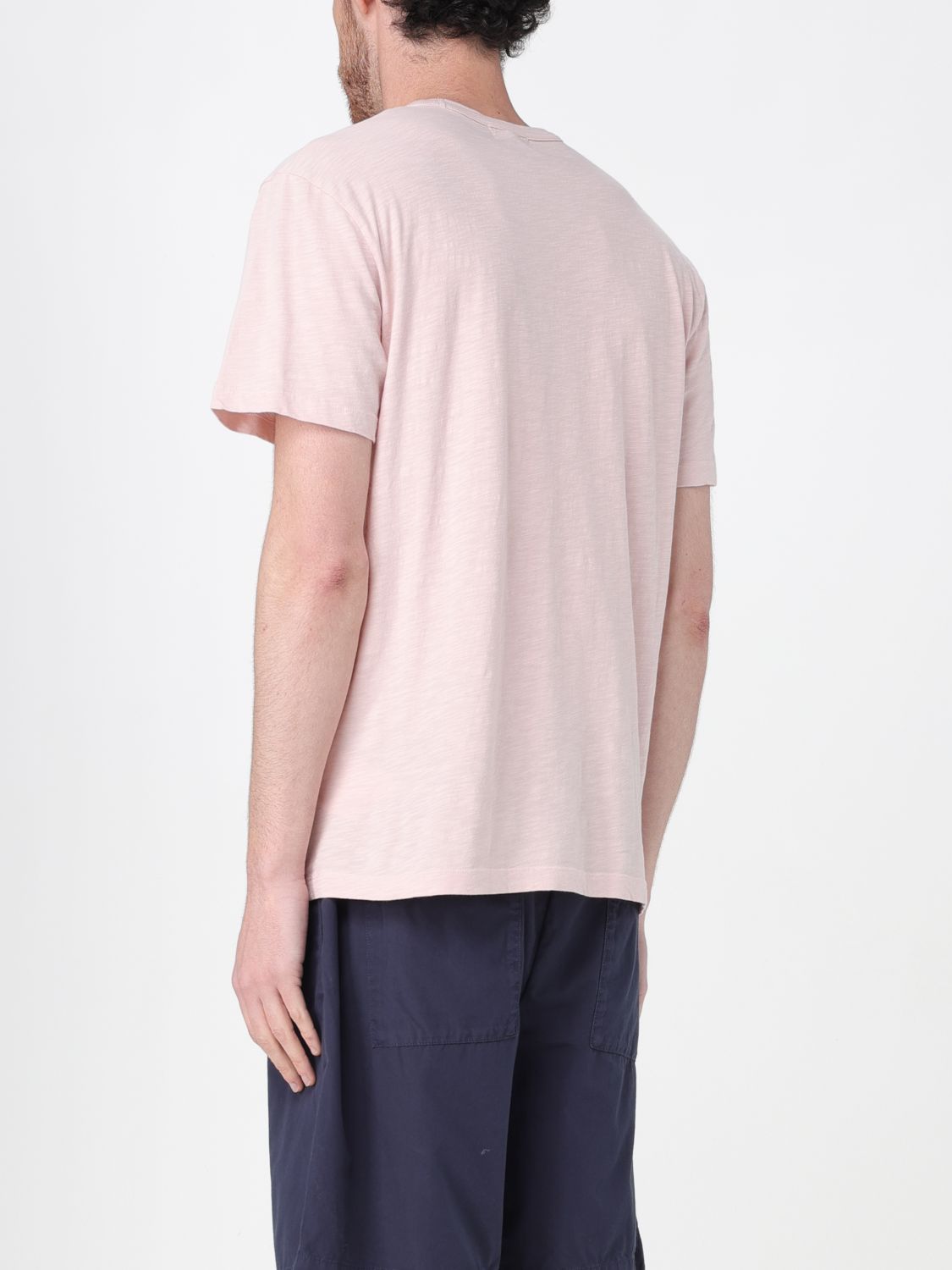 T-Shirt WOOLRICH Men color Pink