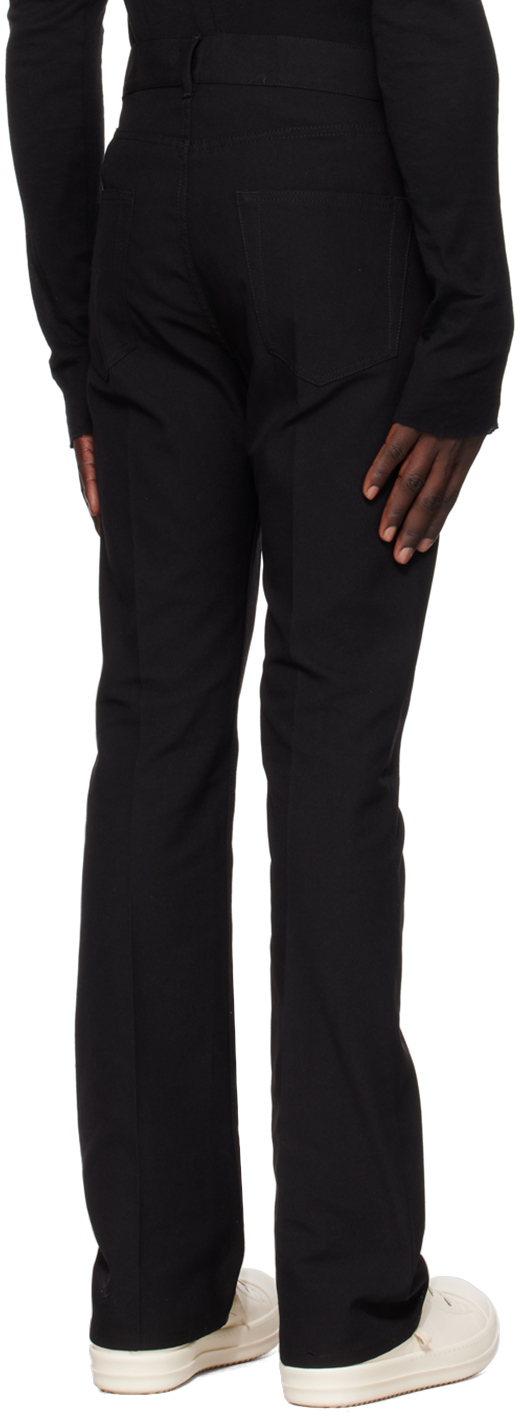 Rick Owens Black Jim Cut Jeans