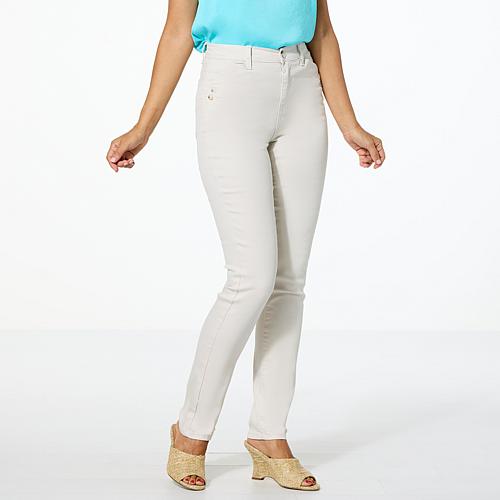 New Classic Stretch Denim Skinny Jean - White