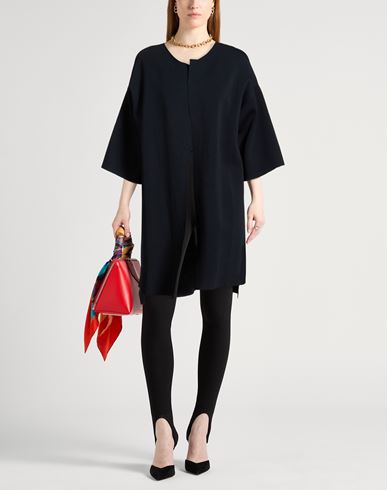 Woman Cardigan Midnight blue Size S Viscose, Polyamide