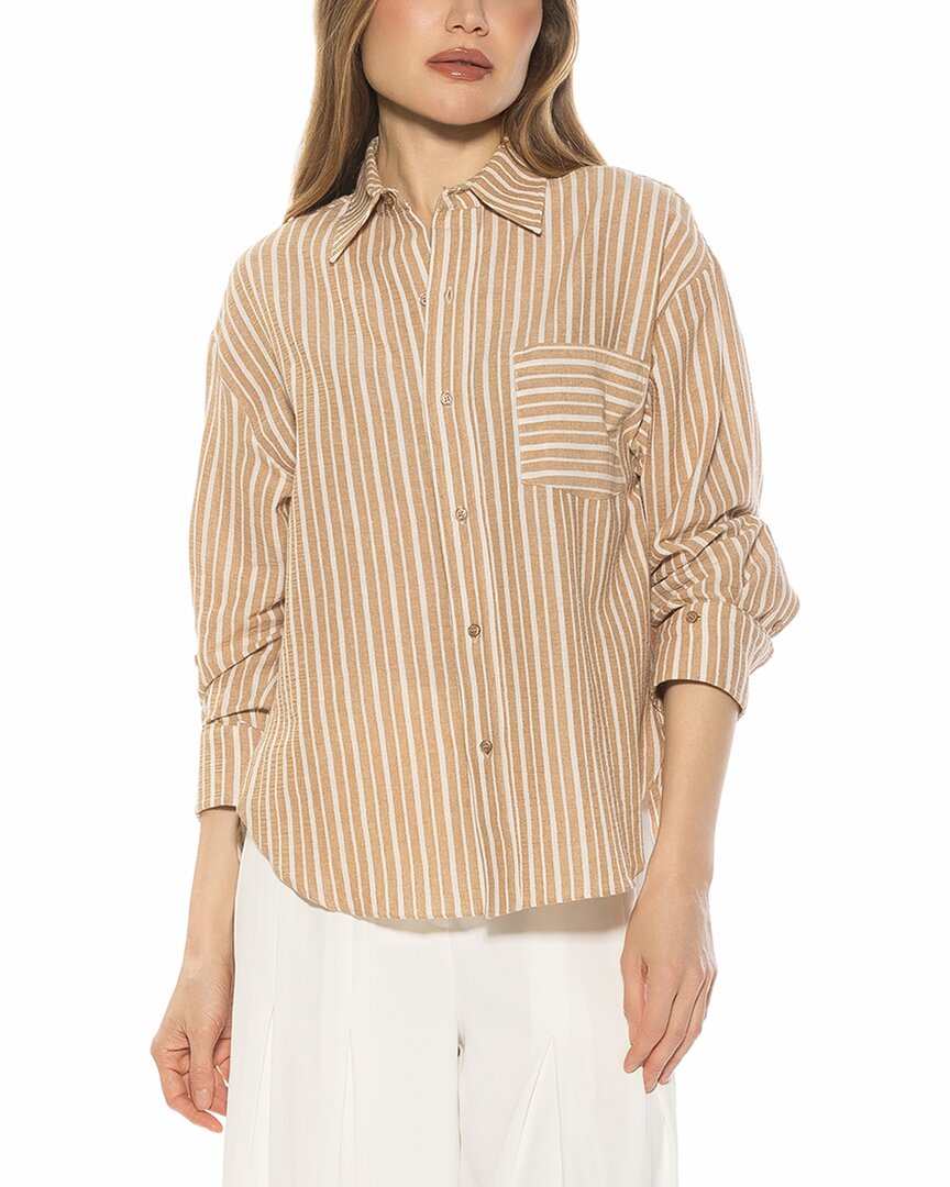 Tammi Linen-Blend Shirt