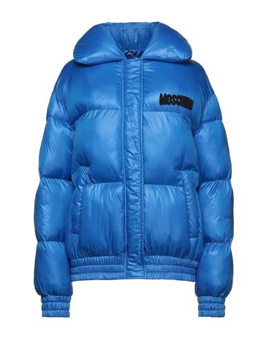 Woman Puffer Blue Size 6 Polyamide