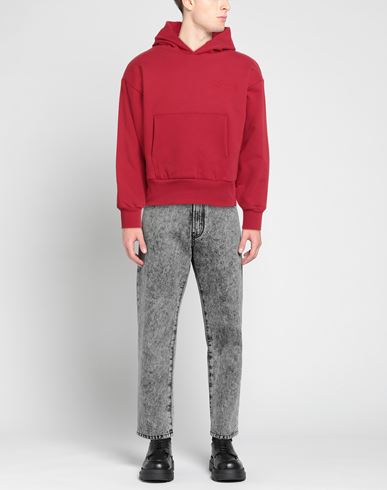 Man Sweatshirt Tomato red Size XS Cotton