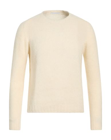 Man Sweater White Size L Alpaca wool, Polyamide, Wool
