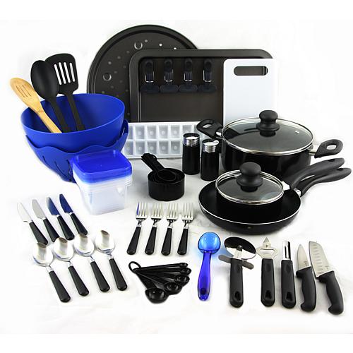 Total Kitchen 59 Piece Combo Set