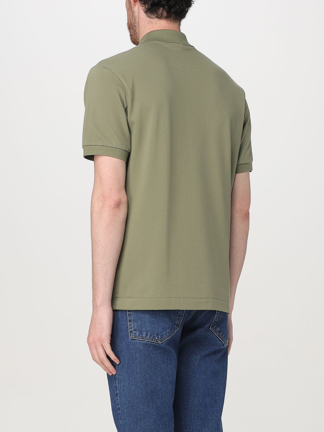Polo Shirt LACOSTE Men color Military