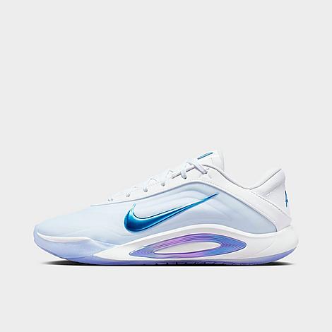 Women's A'One A'ja Wilson Basketball Shoes in White/Football Grey/Sapphire