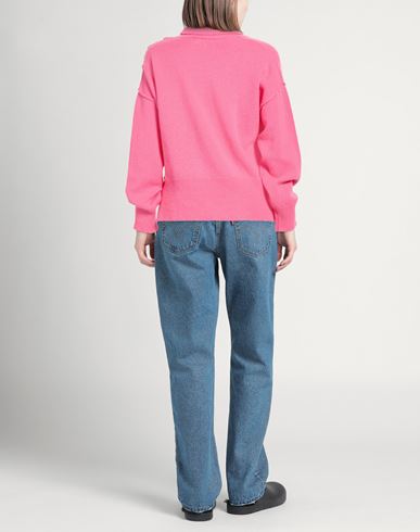 Woman Turtleneck Pink Size XS Wool, Cashmere