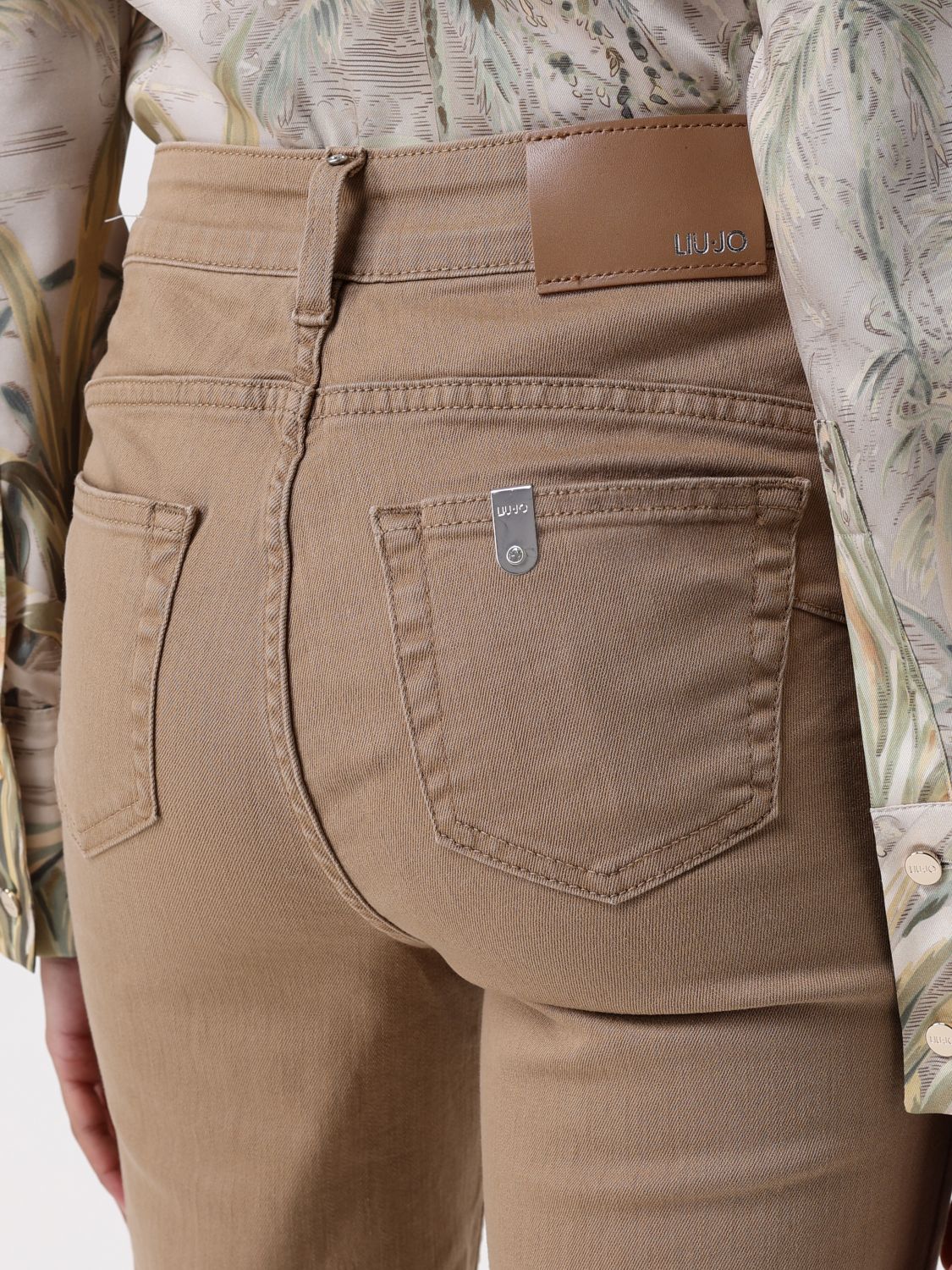Pants Woman color Beige